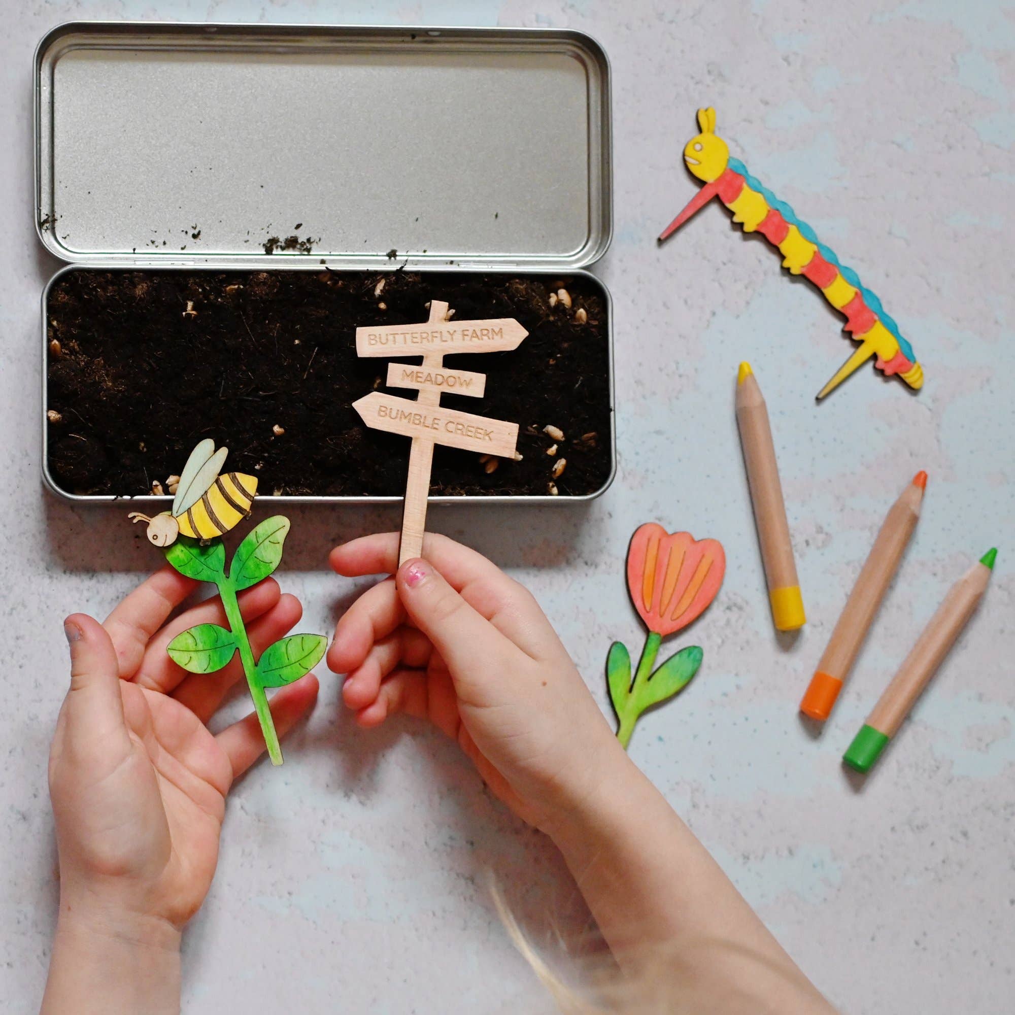 Créez votre propre jardin de mini bêtes Cotton Twist myplayground