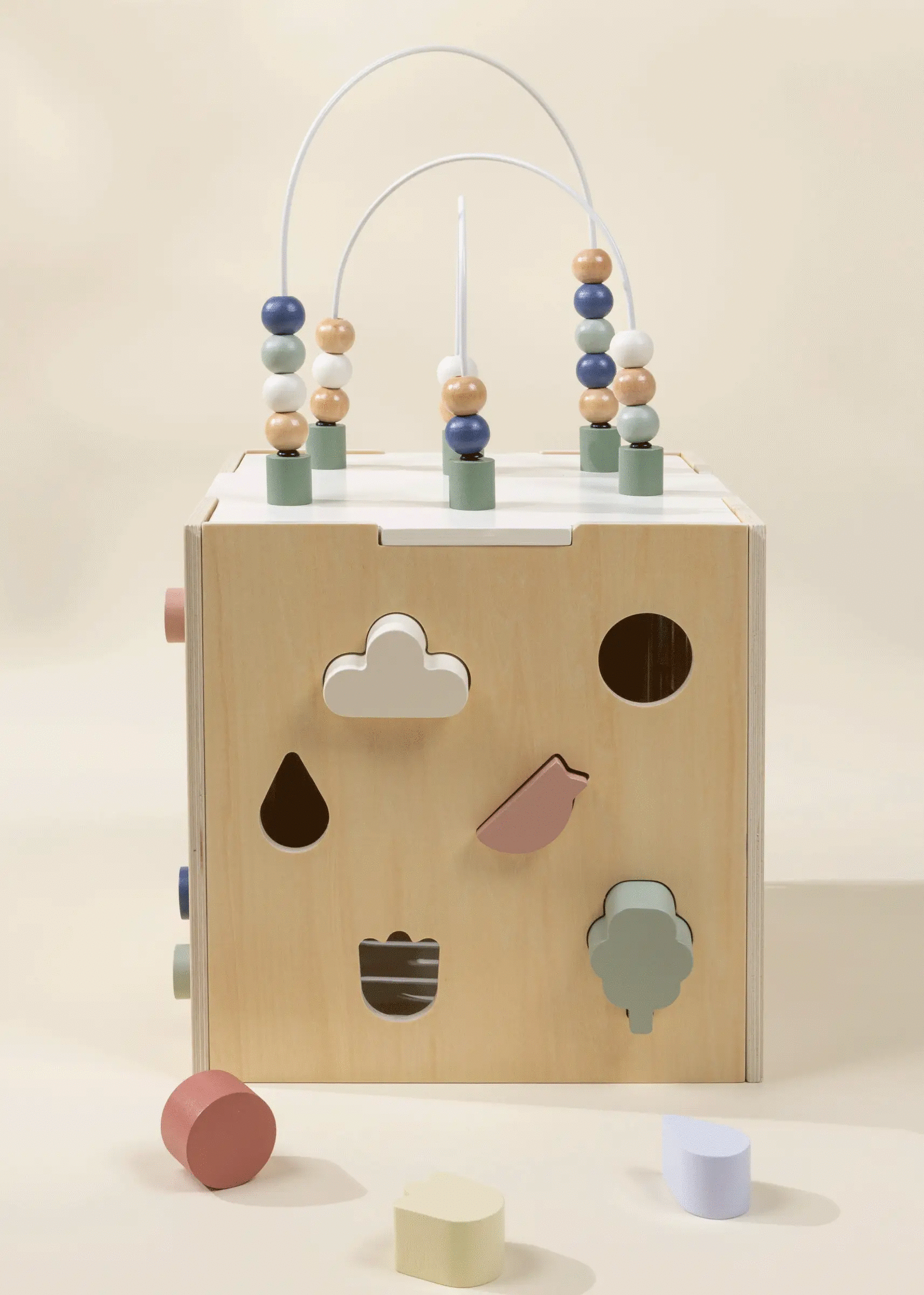 Cube d'activités en bois - Coco Village by Coco Village