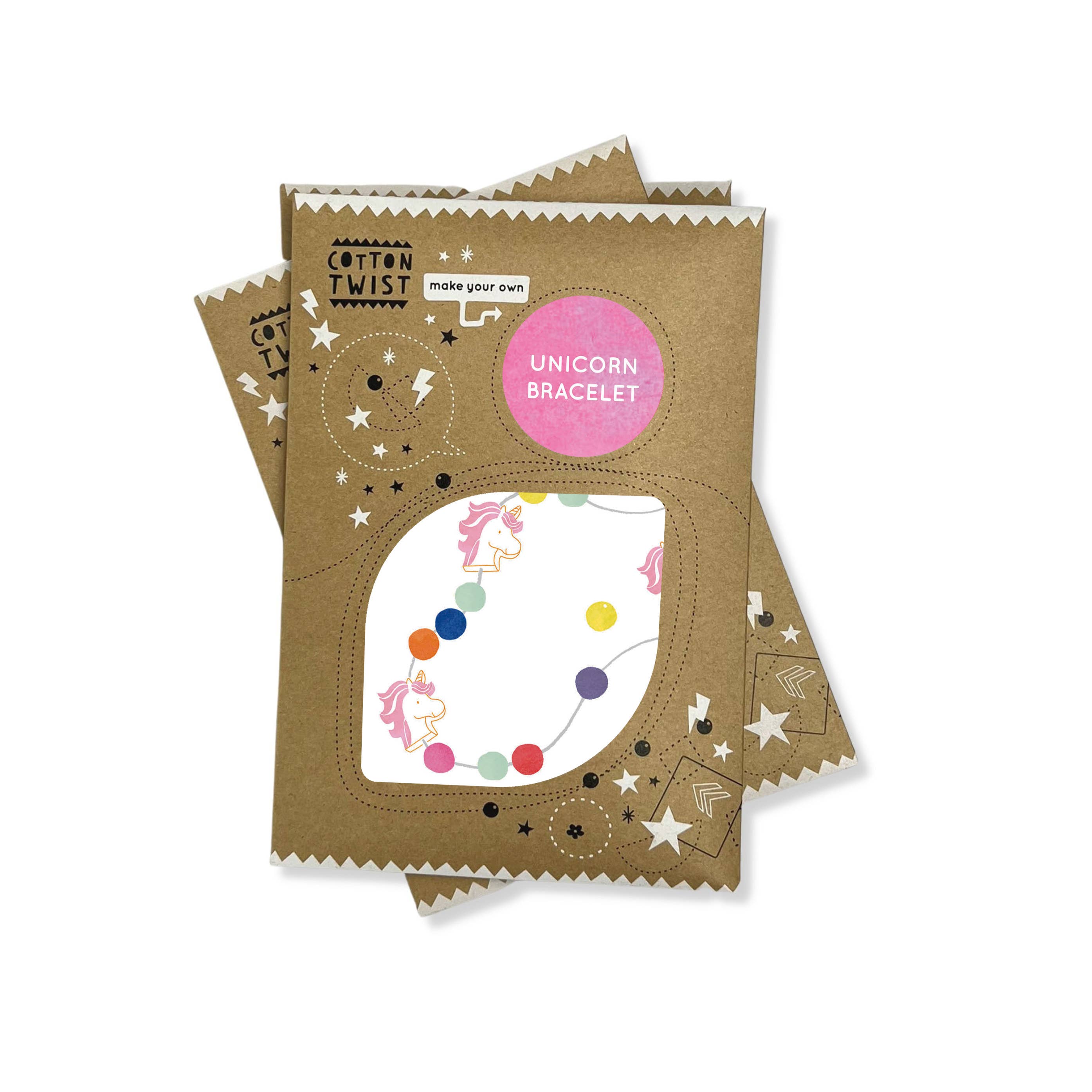 Faites votre propre bracelet licorne Cotton Twist Faites votre propre bracelet licorne myplayground