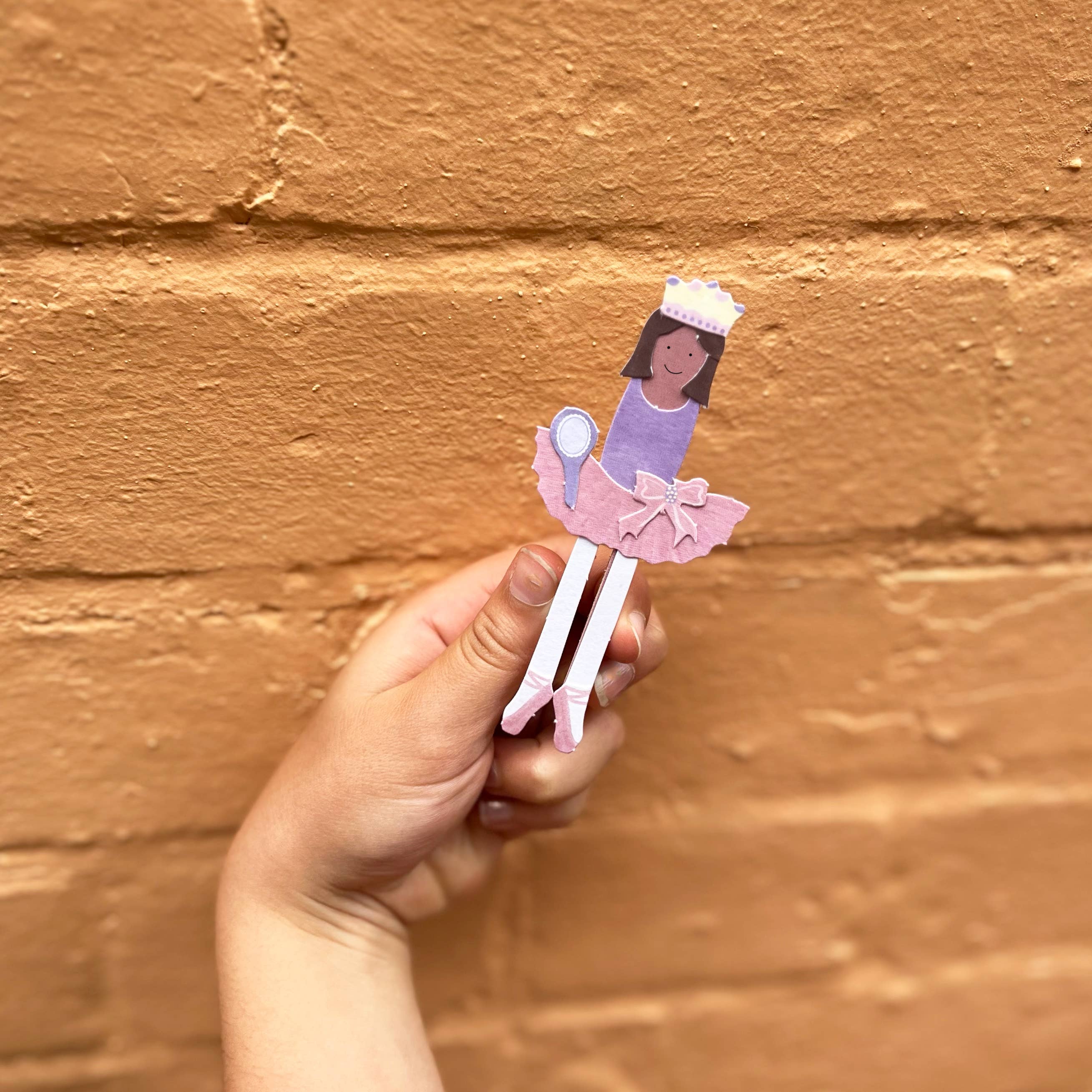 Créez votre propre poupée Ballerina Peg Cotton Twist Créez votre propre poupée Ballerina Peg myplayground