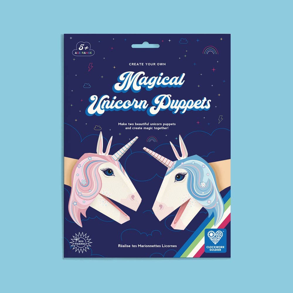 Créez vos propres marionnettes de licorne Clockwork Soldier Créez vos propres marionnettes de licorne myplayground