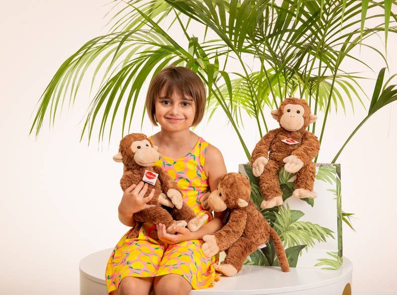 Singe Yoyo 39 cm - peluche - peluche Teddy Hermann Singe Yoyo 39 cm - peluche - peluche myplayground