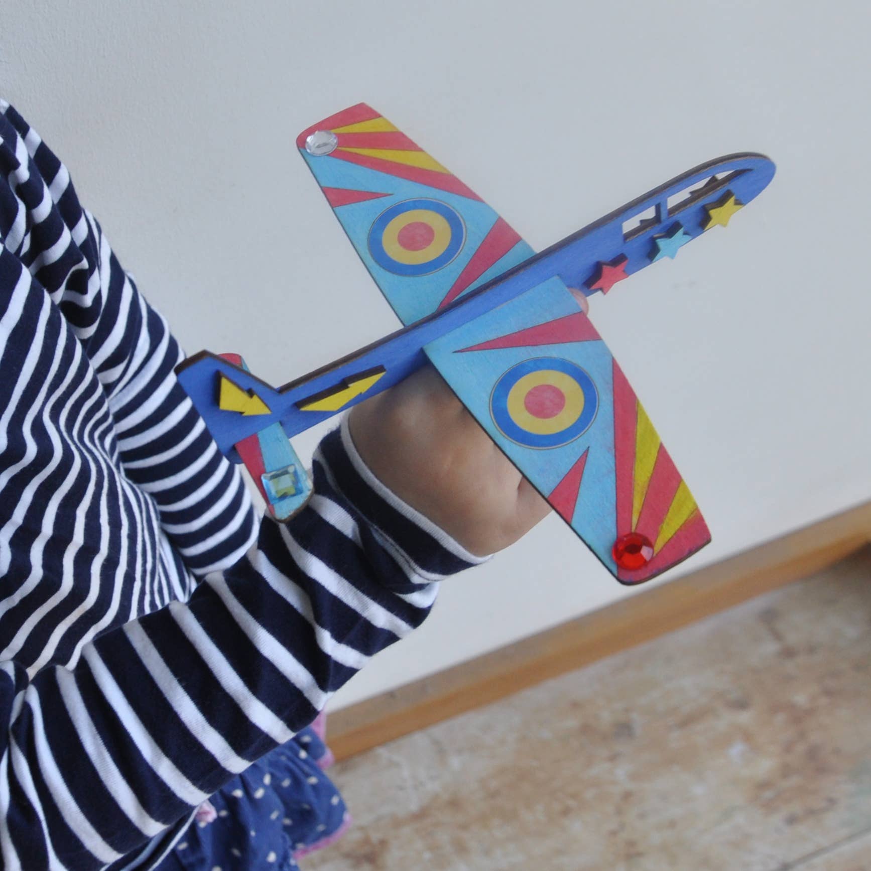 Boîte à activités Plane Craft Kit Cotton Twist Boîte à activités Plane Craft Kit myplayground
