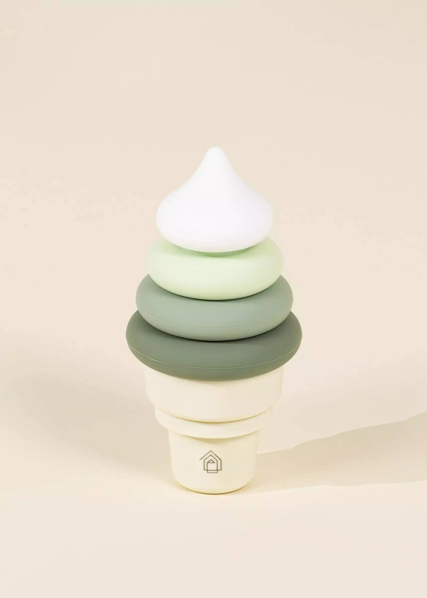 3 ensembles de cornets de crème glacée empilables en silicone (18 pièces) - Jeu de construction enfant Coco Village 3 ensembles de cornets de crème glacée empilables en silicone (18 pièces) - Jeu de construction enfant myplayground