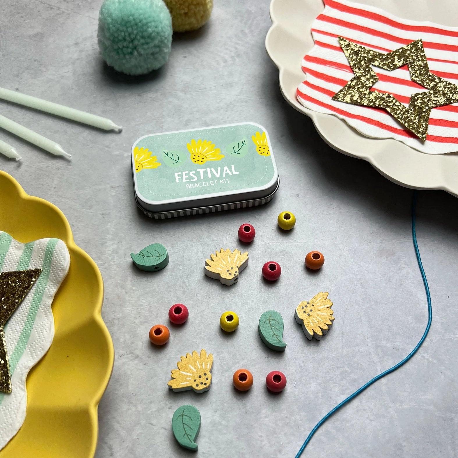 Coffret cadeau pour bracelet Festival Cotton Twist Coffret cadeau pour bracelet Festival myplayground