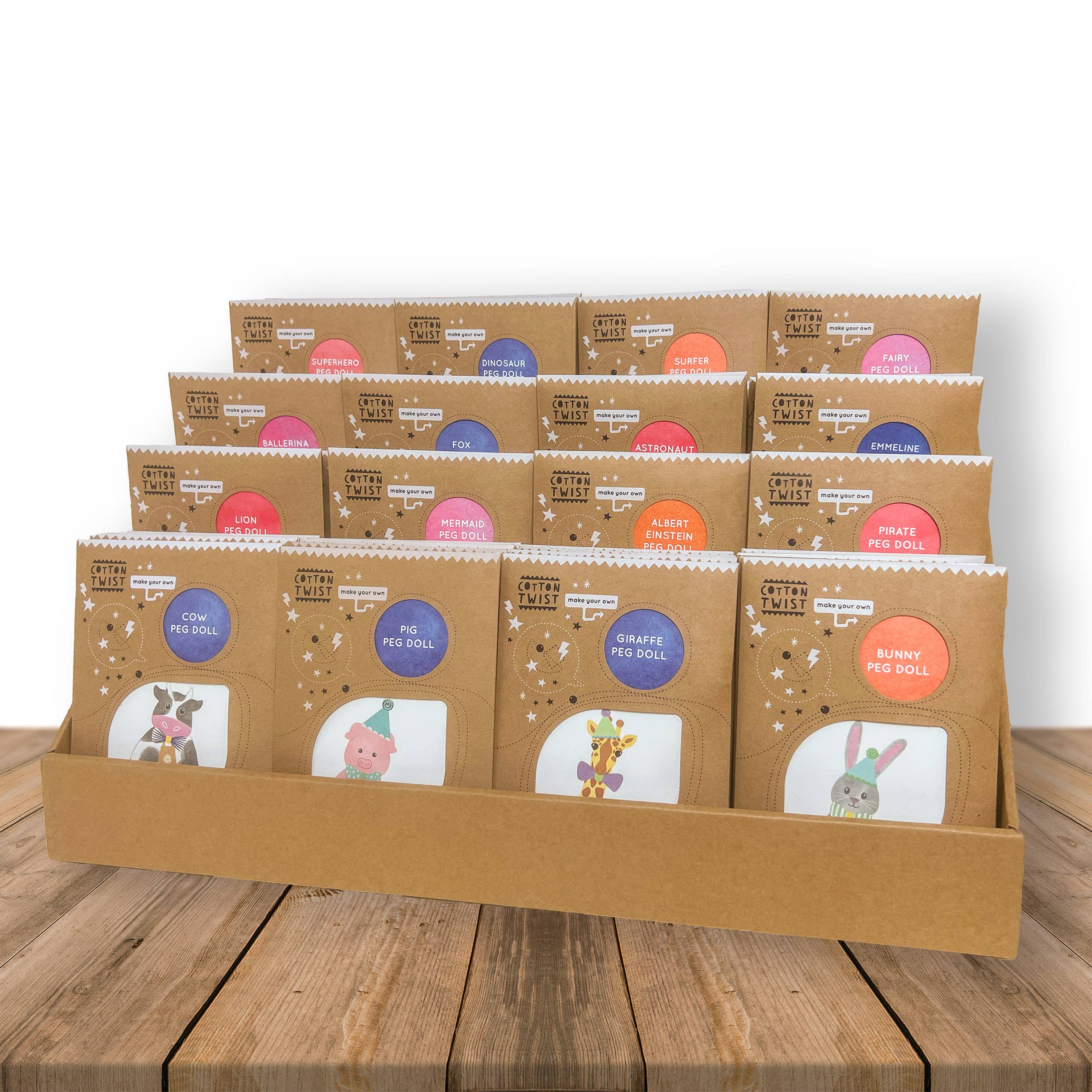 Créez votre propre poupée Ballerina Peg Cotton Twist Créez votre propre poupée Ballerina Peg myplayground
