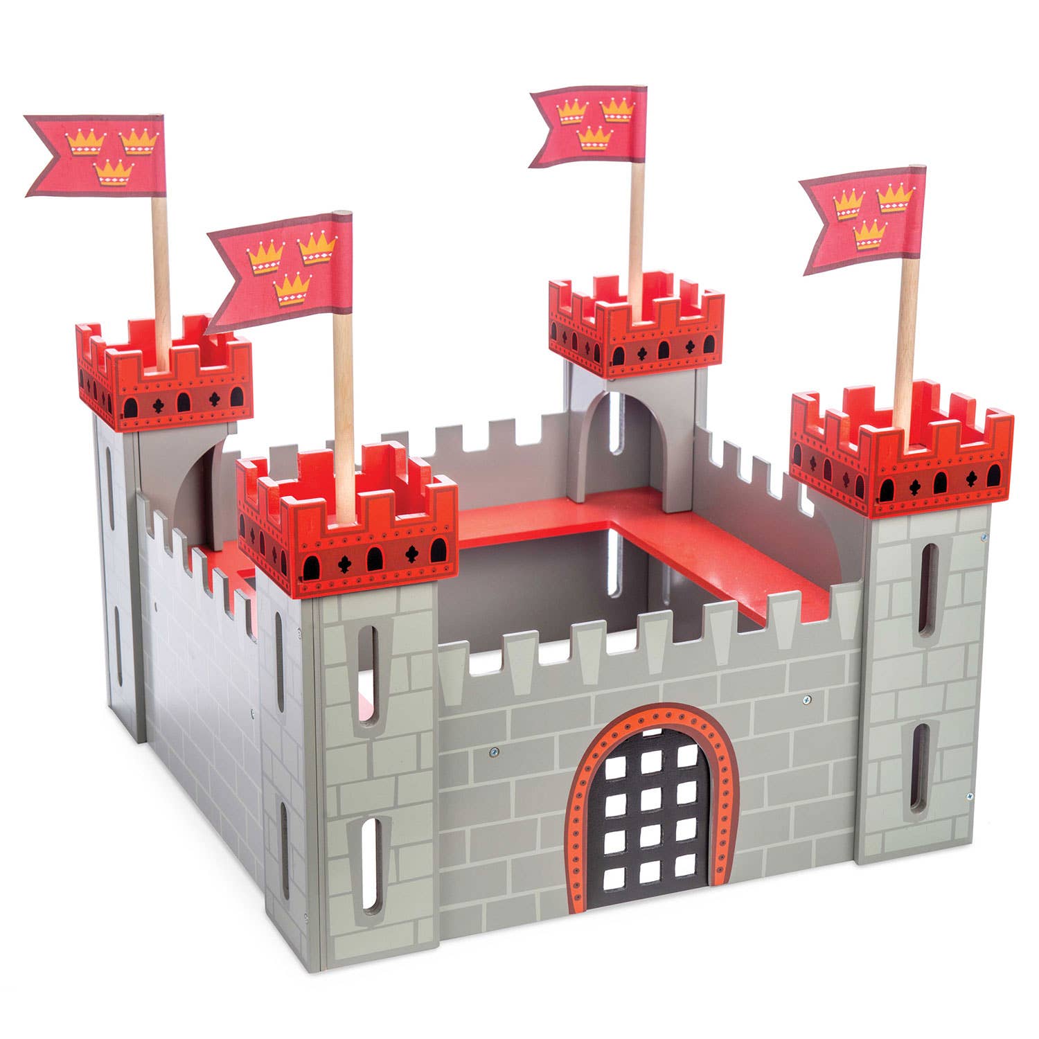 Mon premier château rouge - Jeu éducatif enfant Le Toy Van Mon premier château rouge - Jeu éducatif enfant myplayground