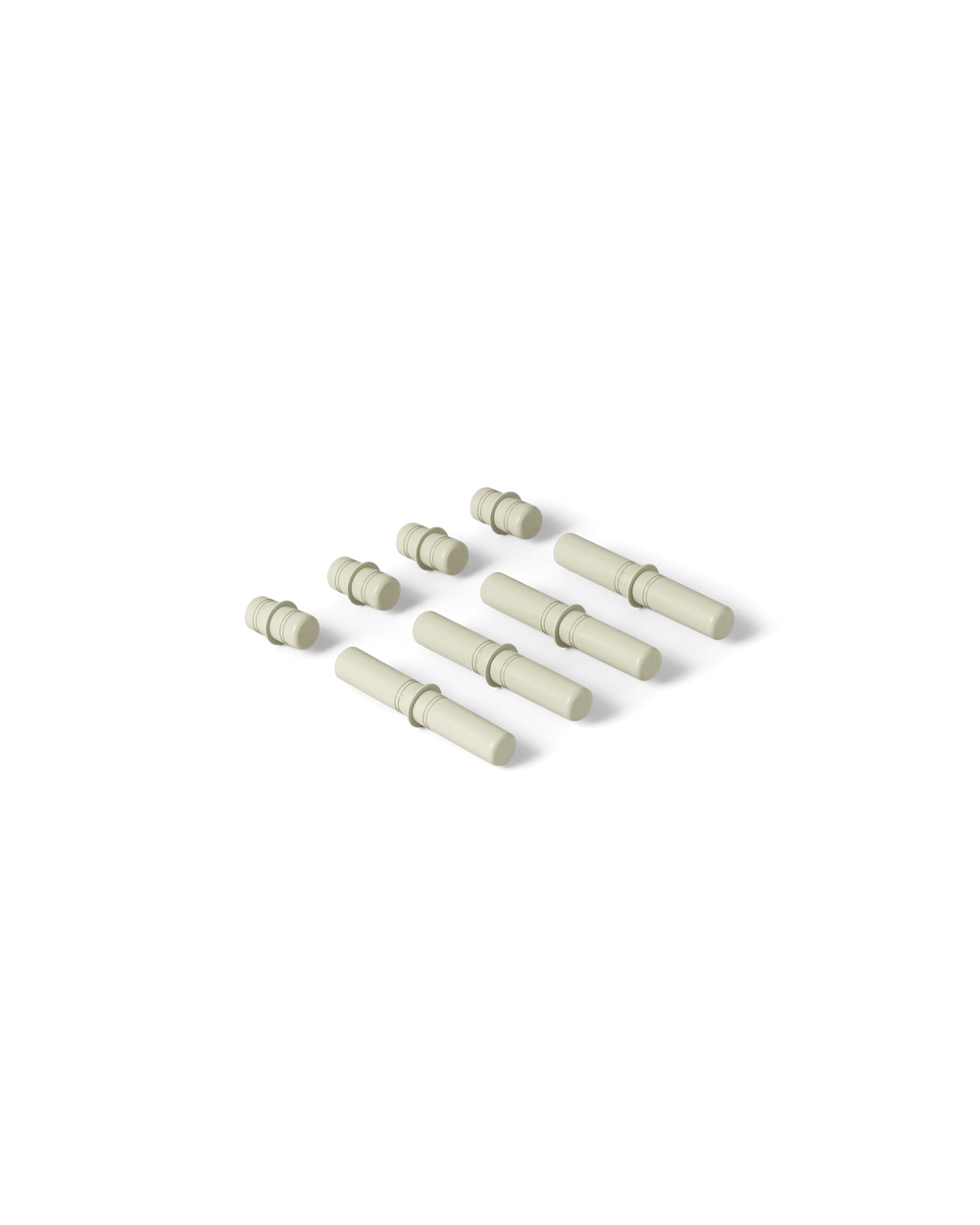8x piquets de connexion - Dusty Green - Modu