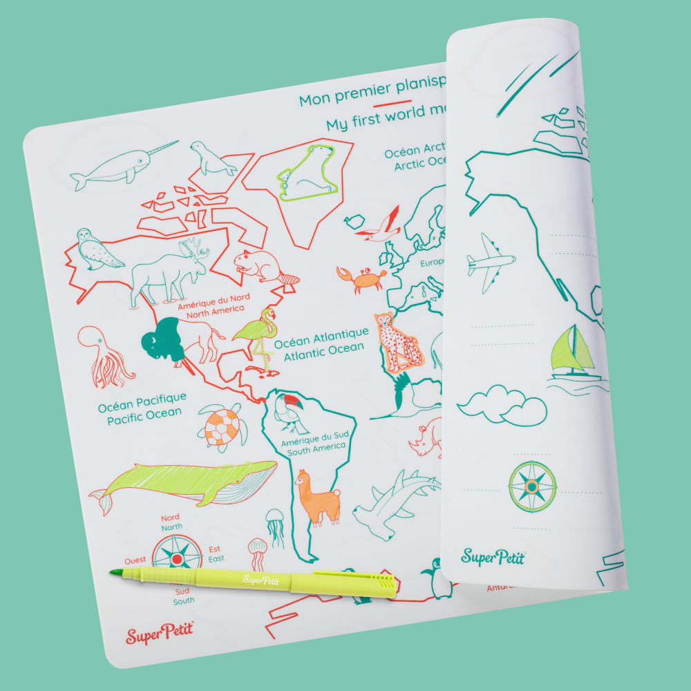 Set WORLD MAP SuperPetit Set WORLD MAP myplayground