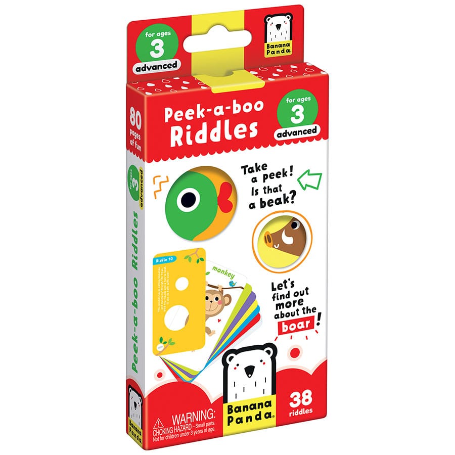 Devinettes Cache-Cache (3 ans +) - 3 Avancés - Banana Panda Banana Panda Devinettes Cache-Cache (3 ans +) - 3 Avancés - Banana Panda myplayground