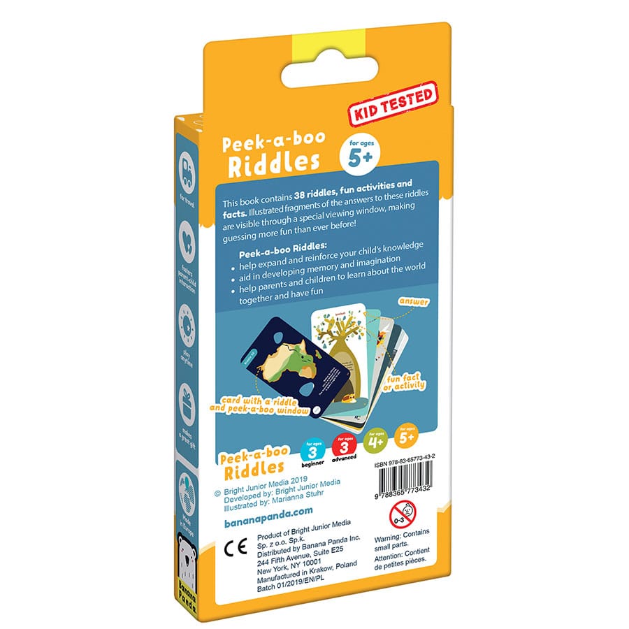 Devinettes Cache-Cache (5 ans +) - Banana Panda Banana Panda Devinettes Cache-Cache (5 ans +) - Banana Panda myplayground