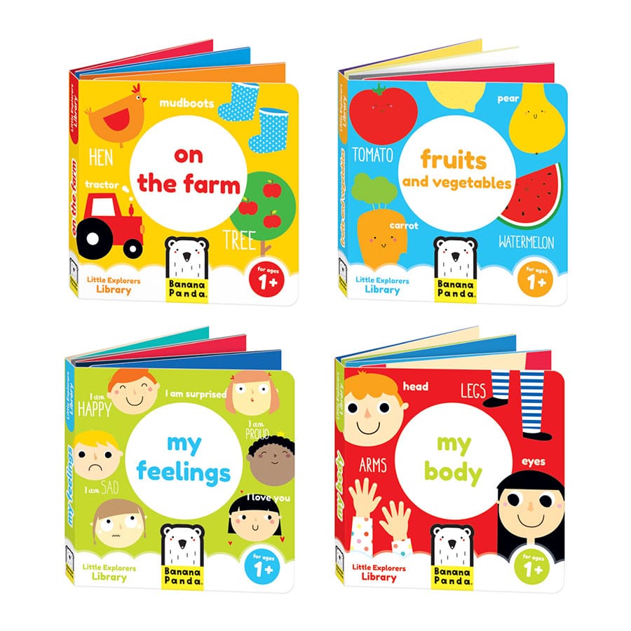 Petite Bibliothèque des Explorateurs - Banana Panda Banana Panda Petite Bibliothèque des Explorateurs - Banana Panda myplayground