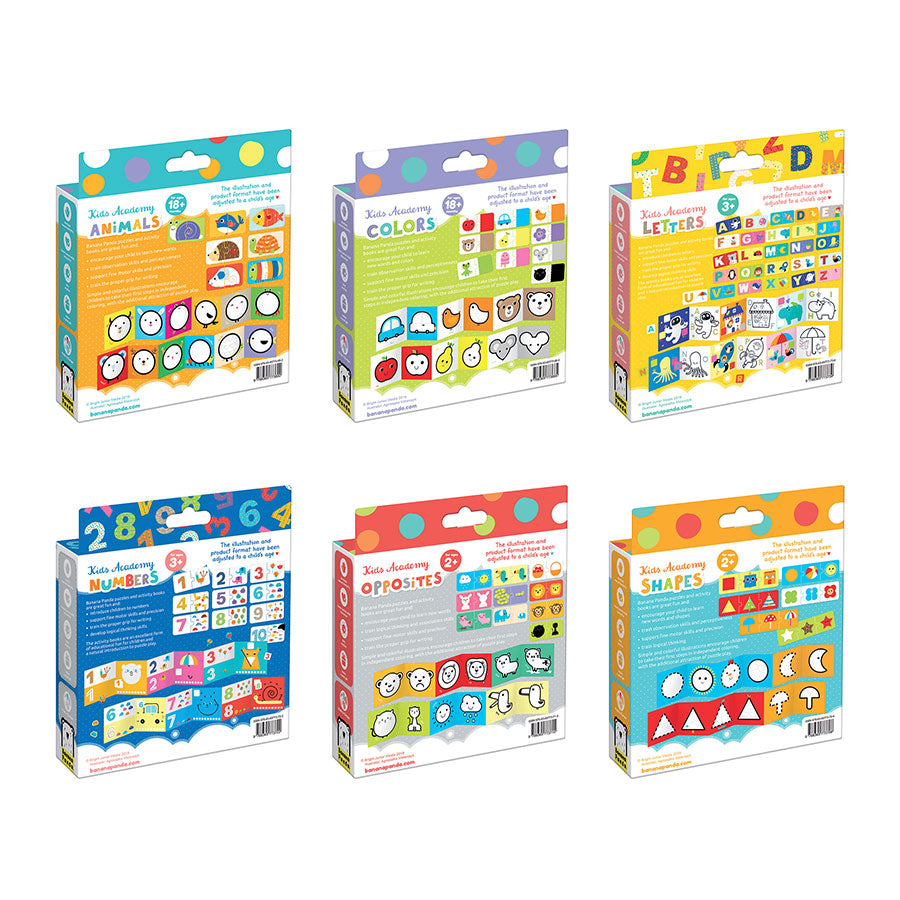 Kids Academy - Coffret - Banana Panda Banana Panda Kids Academy - Coffret - Banana Panda myplayground