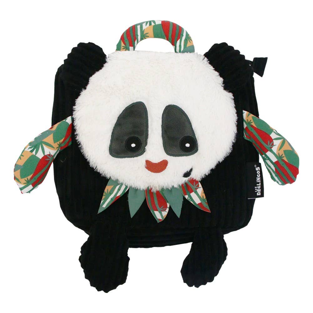 Sac à Dos en Velours Côtelé Rototos le Panda - Les Déglingos, France Les Déglingos, France Sac à Dos en Velours Côtelé Rototos le Panda - Les Déglingos, France myplayground
