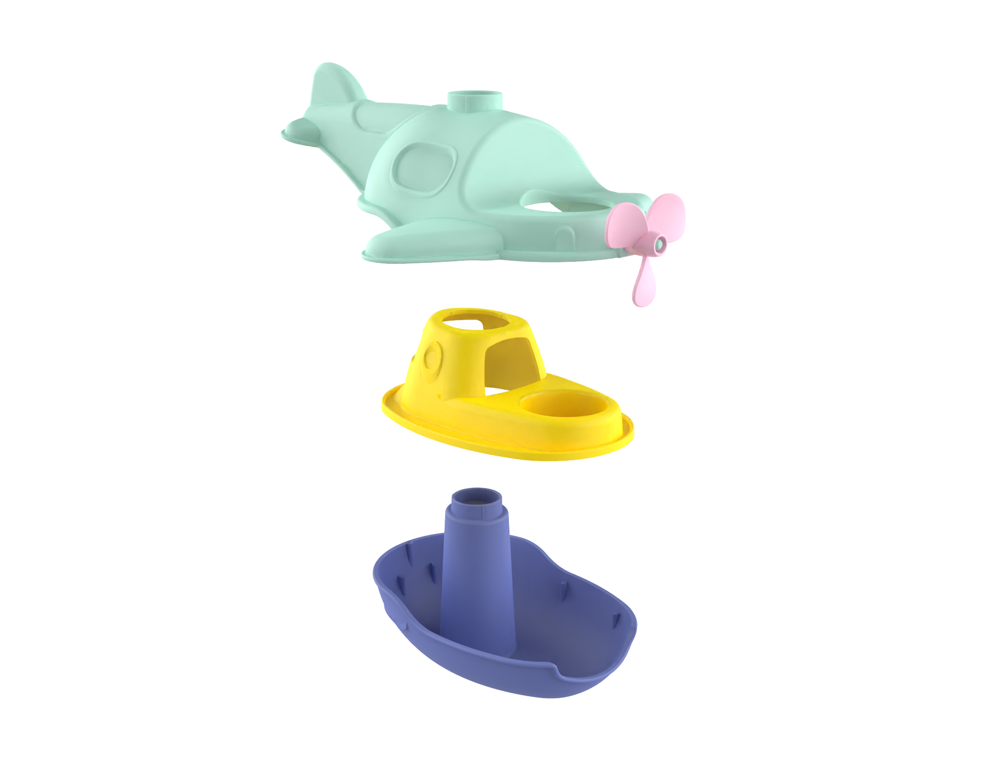 Mon premier hydravion 2-en-1 - Jouet de Bain -Made in France Le Jouet Simple myplayground