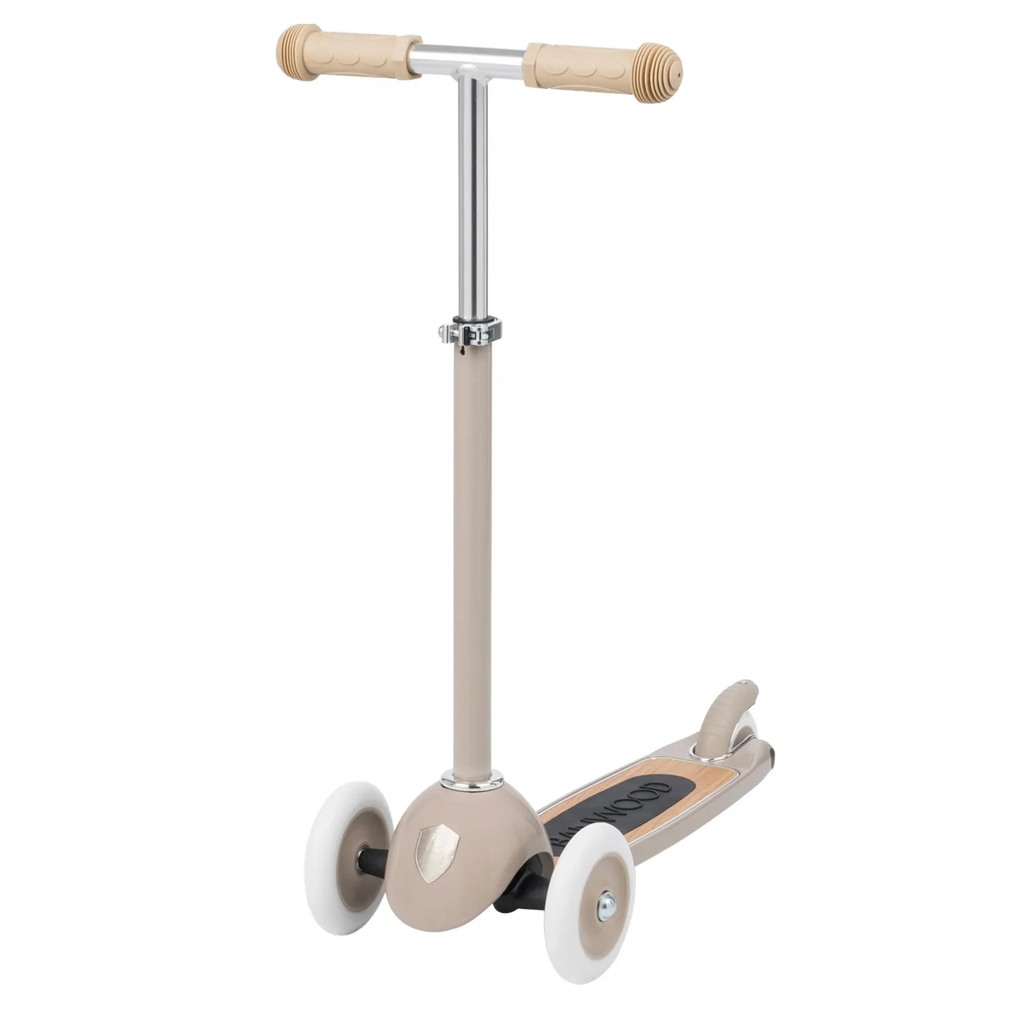 trottinette enfant - beige, 2 à 5 ans, 3 roues - banwood