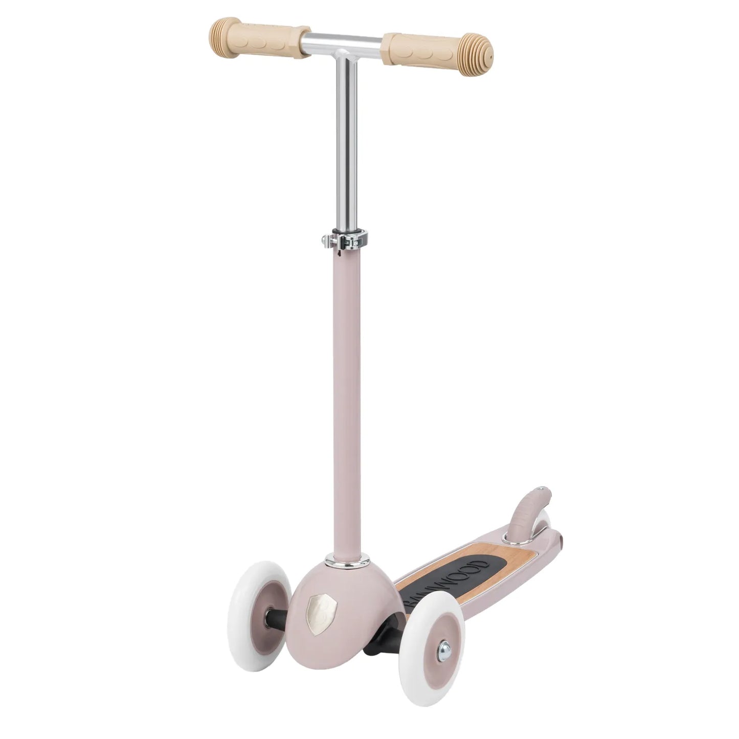 Trottinette enfant - rose poudre, 2 à 5 ans, 3 roues - Banwood