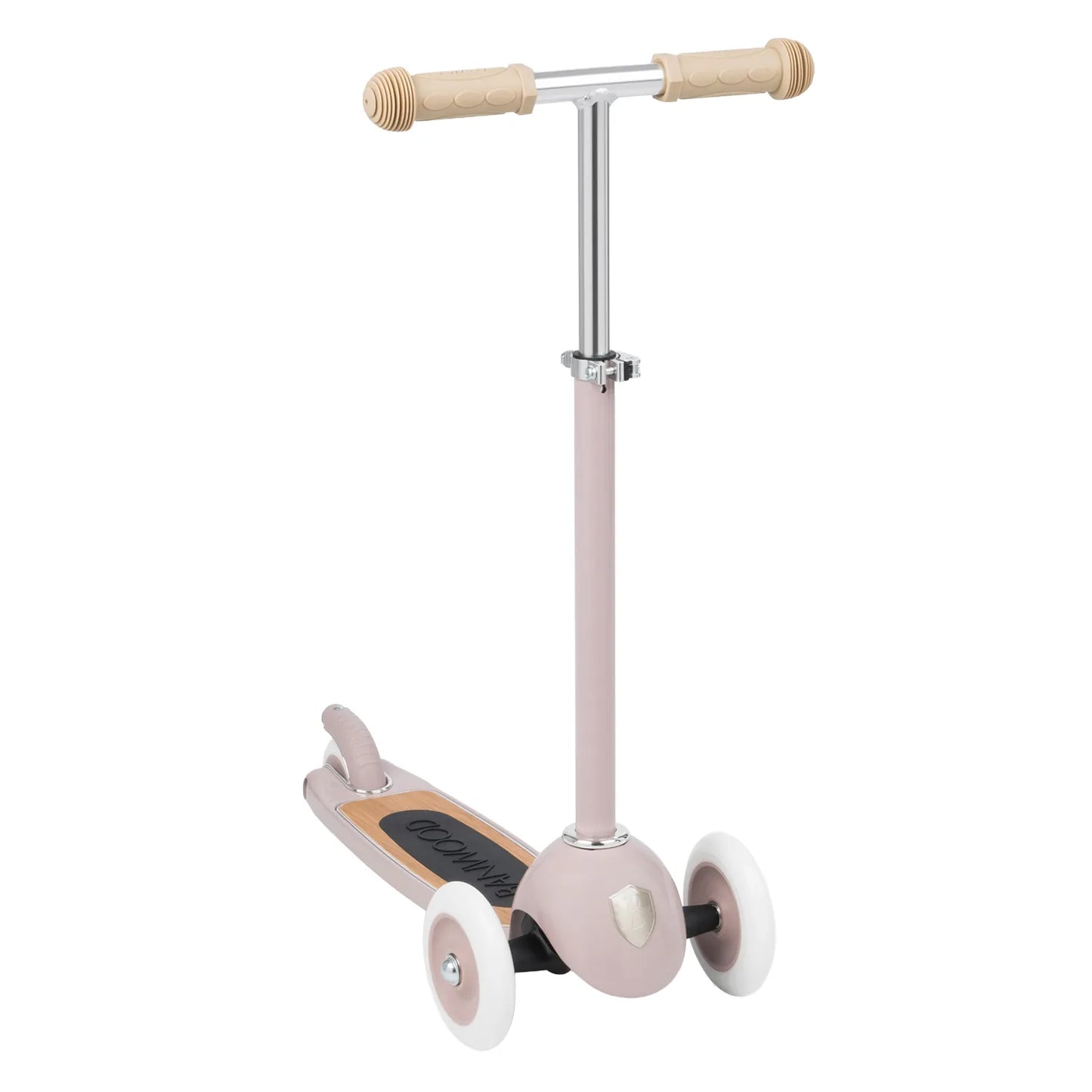 Trottinette enfant - rose poudre, 2 à 5 ans, 3 roues - Banwood