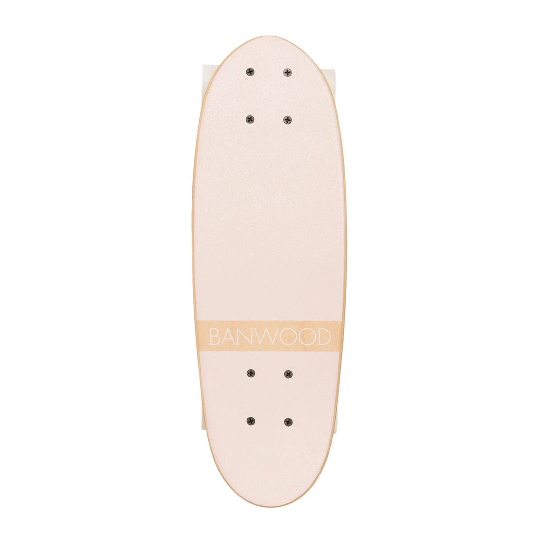 Skateboard rose – Planche cruiser en érable canadien pour enfant dès 3 ans – Banwood Skateboard Banwood myplayground