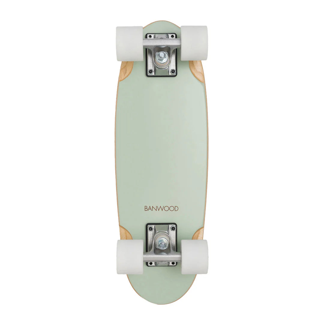 Skateboard menthe – Planche cruiser en érable canadien pour enfant dès 3 ans – Banwood Skateboard Banwood myplayground