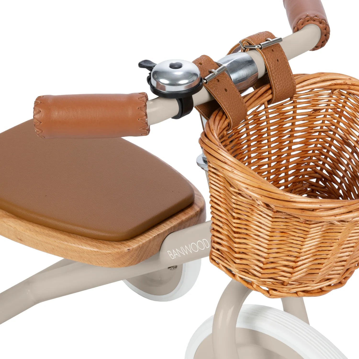 Tricycle Banwood beige : le trike vintage idéal pour les enfants de 2 à 6 ans