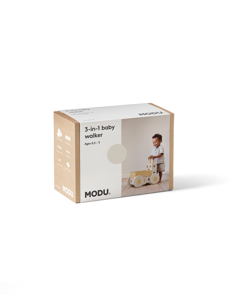 Trotteur 3 en 1 - Sand Grey - Modu