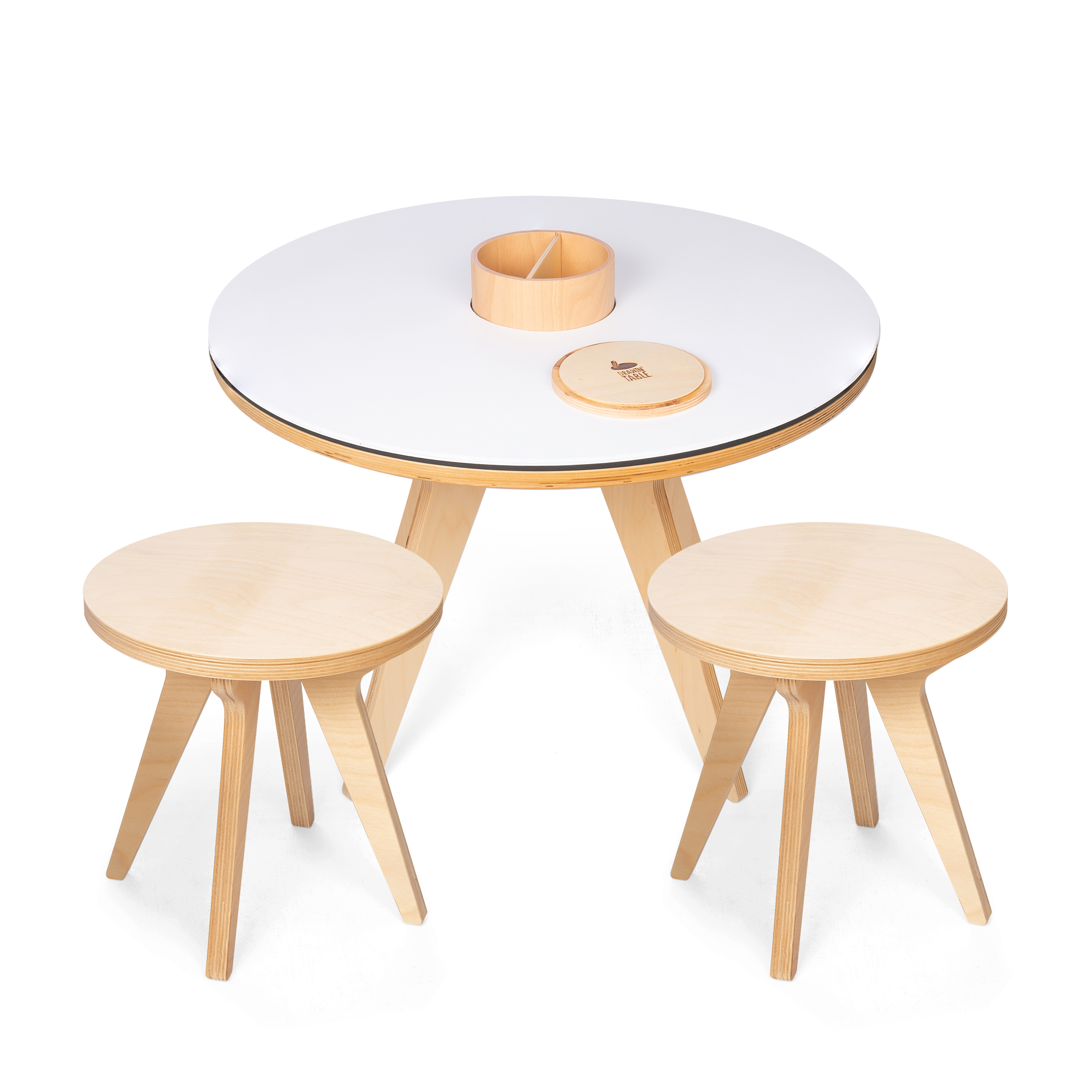 Table à dessin en bois Drawin'Kids - Ensemble Drawin'table + Lot de 2 tabourets - Home Edition Table de dessin myplayground Table à dessin en bois Drawin'Kids - Ensemble Drawin'table + Lot de 2 tabourets - Home Edition myplayground