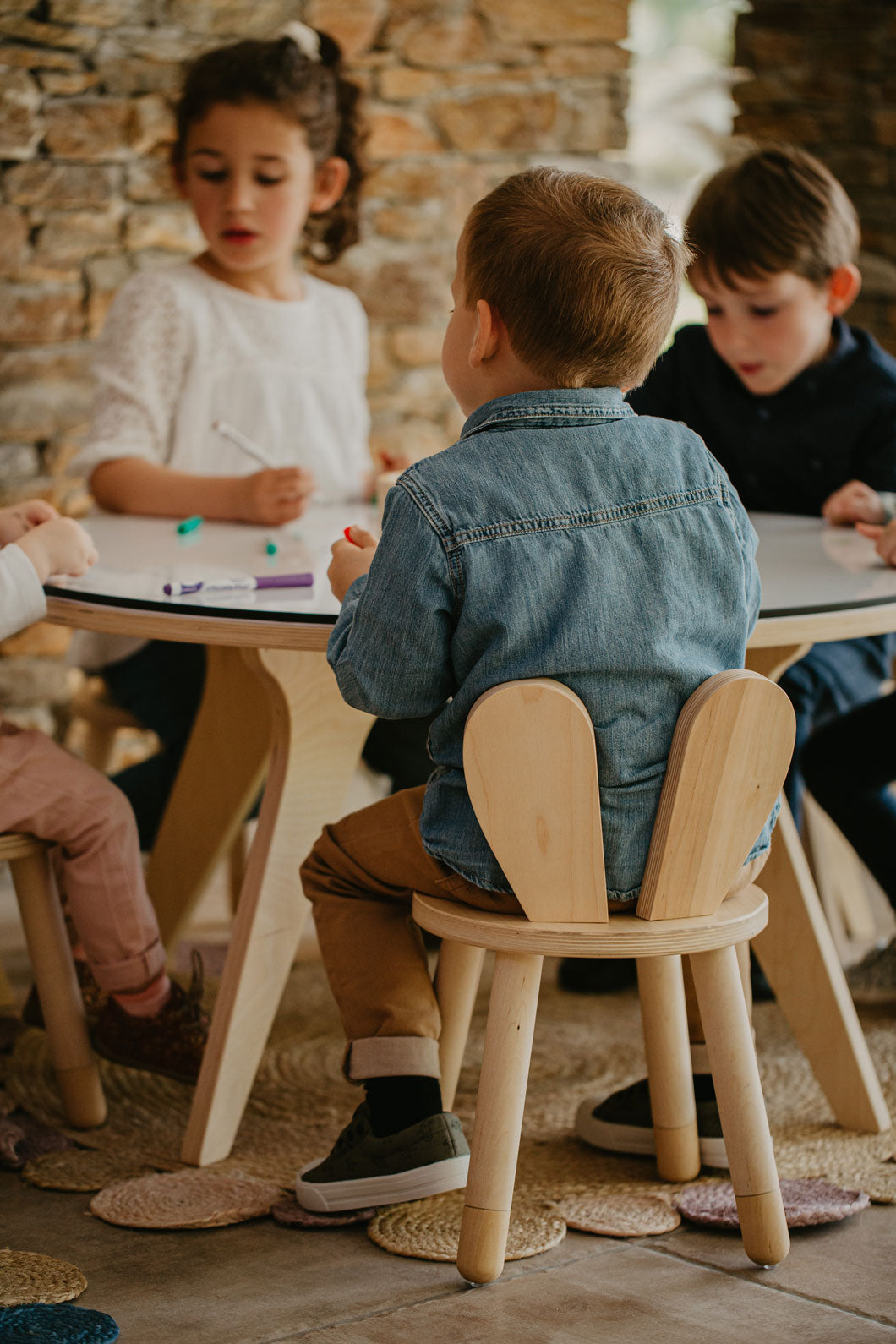 Tabouret Chaise Lapin Drawin'Kids pour Drawin'Table Tabourets Drawin'Kids Tabouret Chaise Lapin Drawin'Kids pour Drawin'Table myplayground