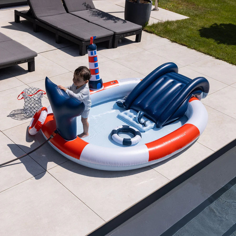Piscine de jeu multicolore Ocean Stripes - Swim Essentials Swim Essentials Piscine de jeu multicolore Ocean Stripes - Swim Essentials myplayground