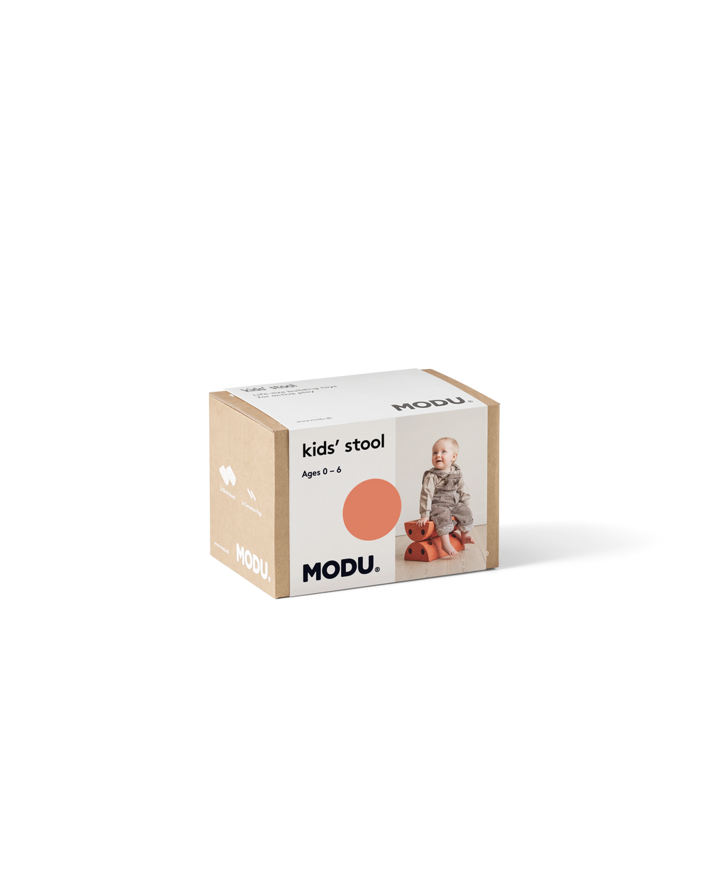 Tabouret enfant - Burnt Orange - Modu