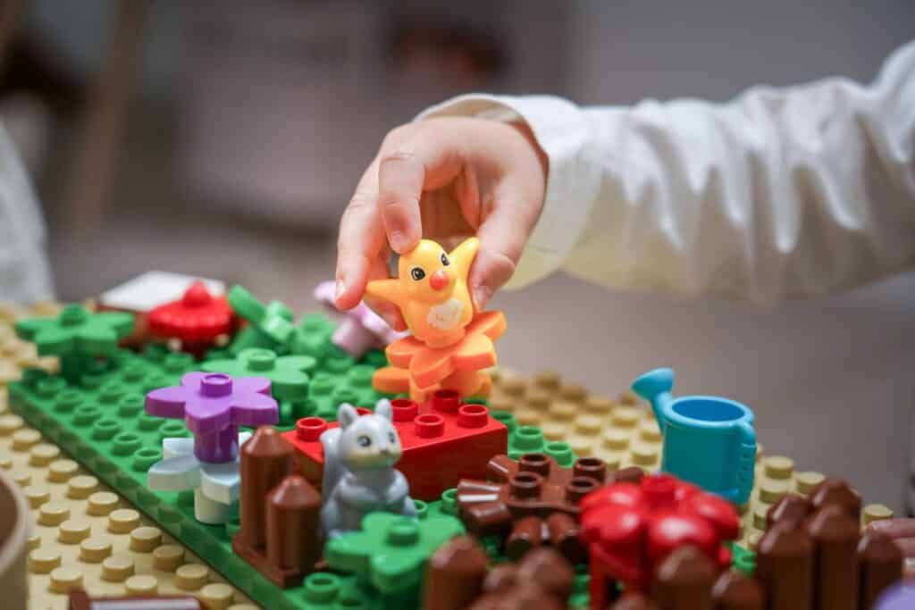 Play & Build MAXI – Plateau compatible DUPLO® pour enfants de 2 à 5 ans