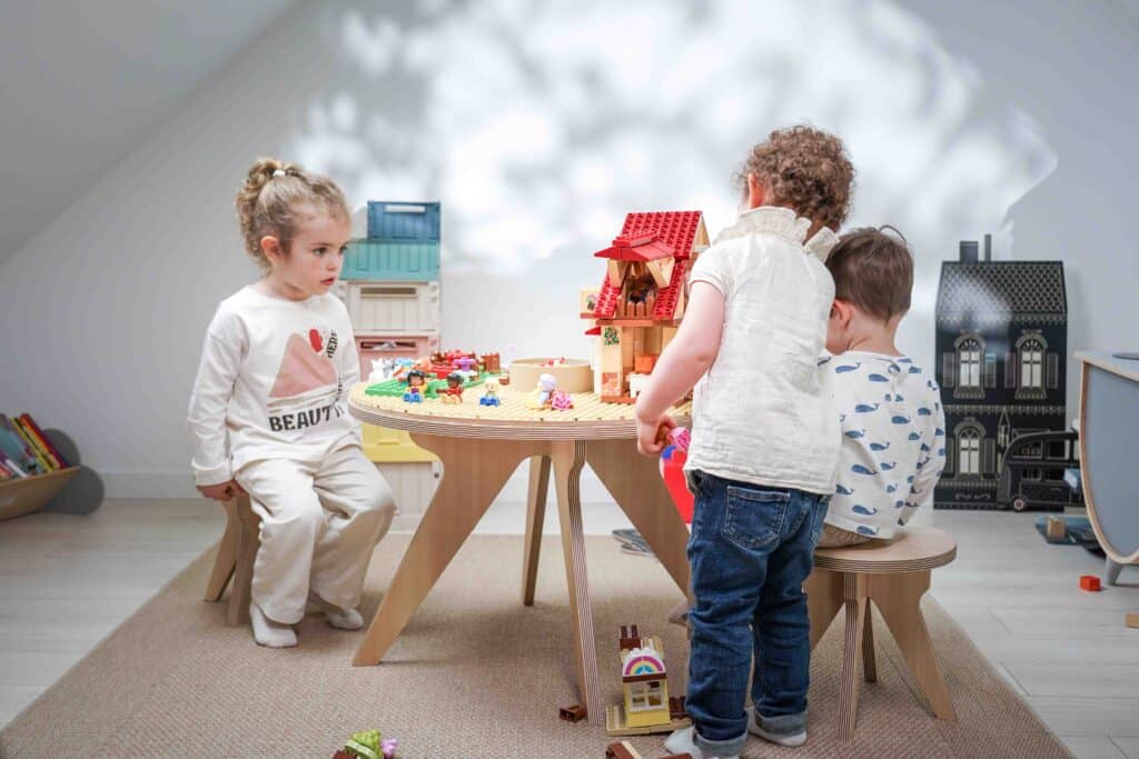 Play & Build MAXI – Plateau compatible DUPLO® pour enfants de 2 à 5 ans