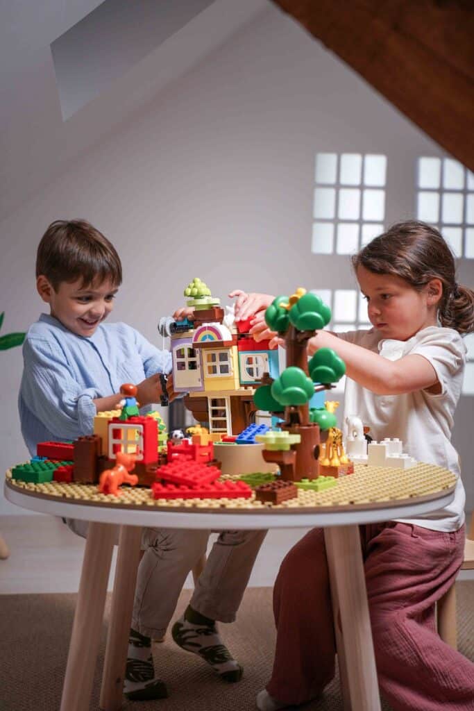 Play & Build MAXI – Plateau compatible DUPLO® pour enfants de 2 à 5 ans