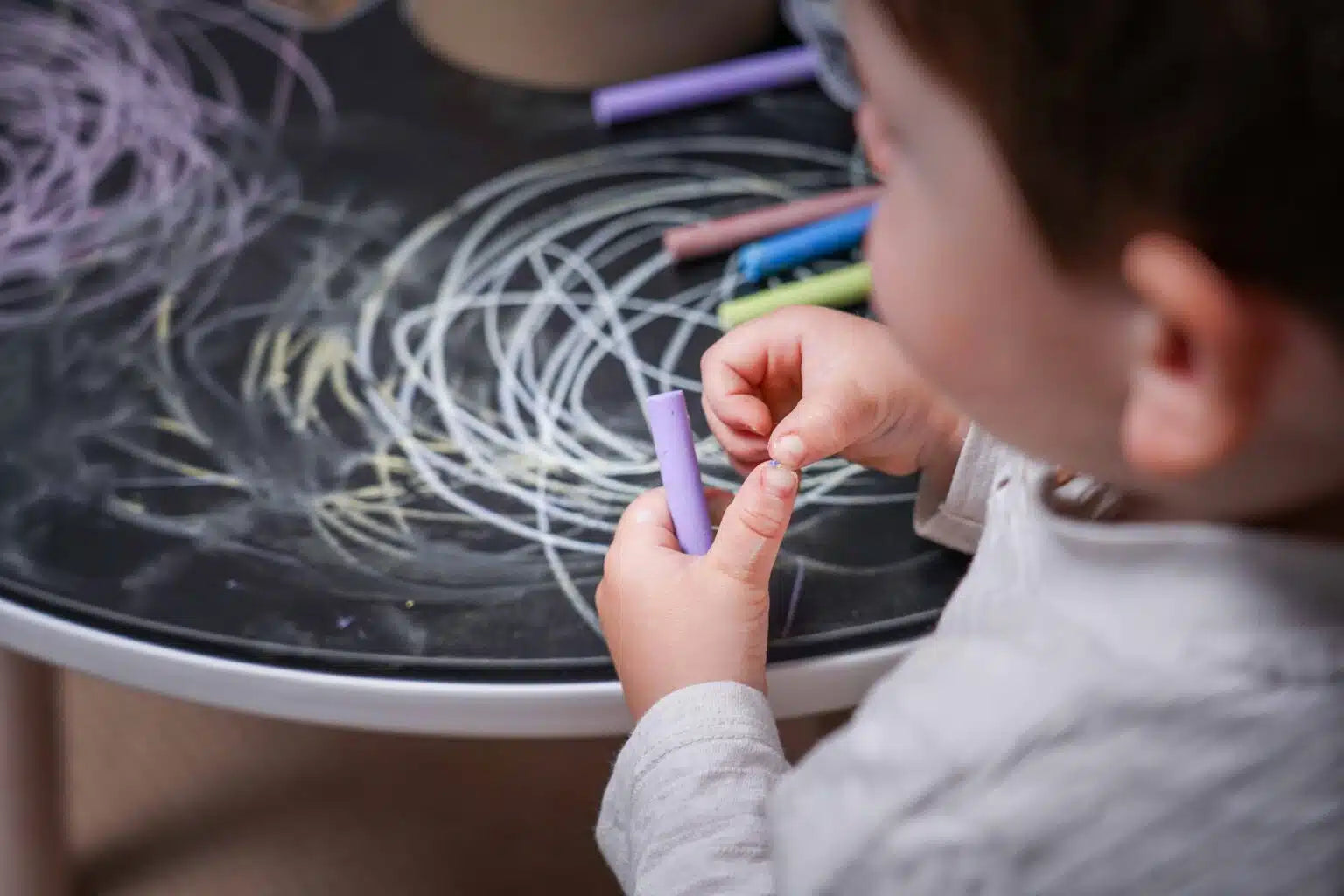 Lot de 10 craies de couleur MAPED – Pour tableau noir