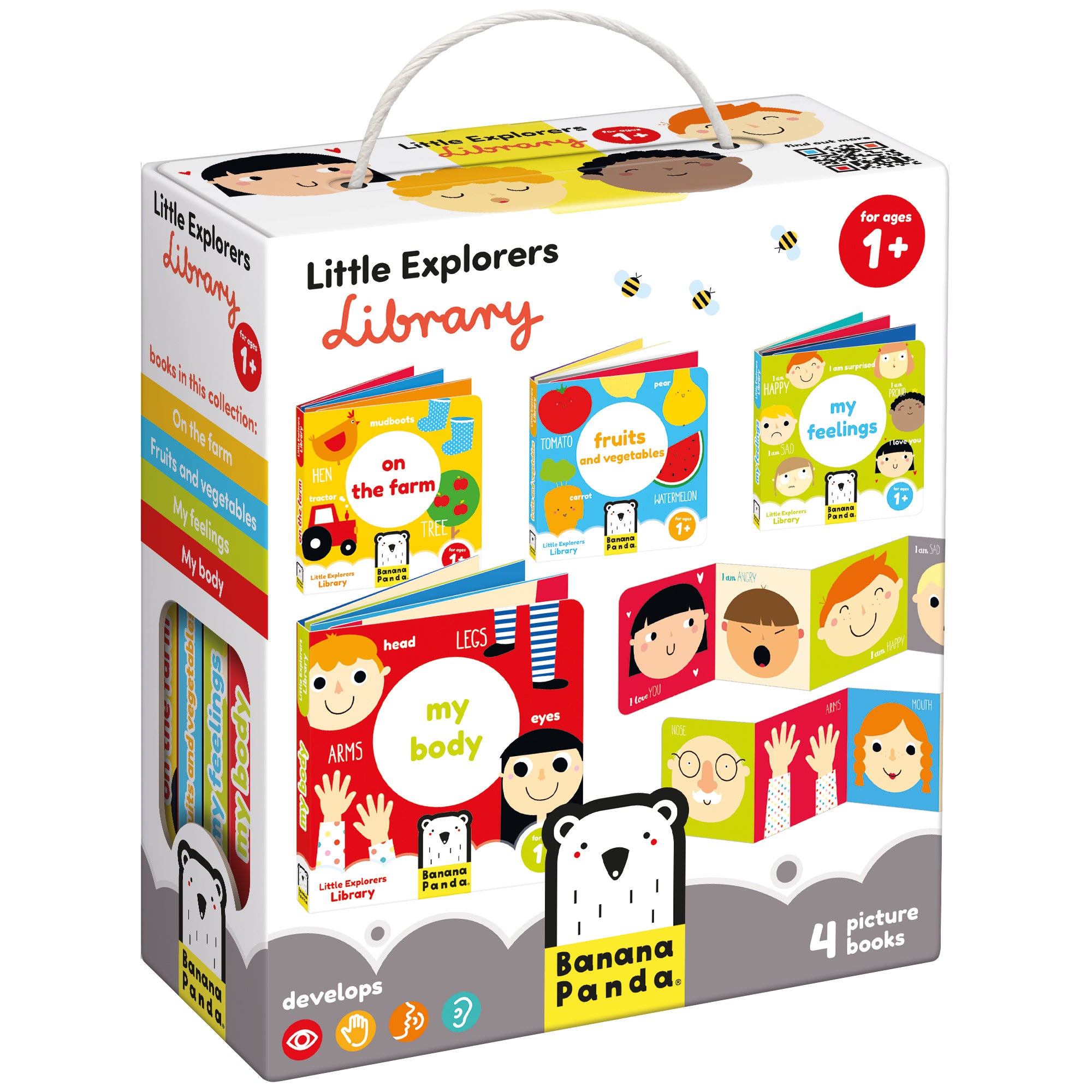 Petite Bibliothèque des Explorateurs - Banana Panda Banana Panda Petite Bibliothèque des Explorateurs - Banana Panda myplayground