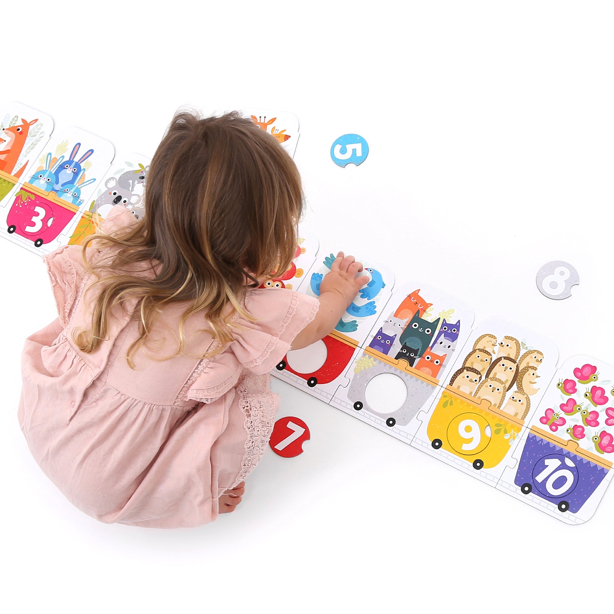 Puzzle Crée une Paire - Train des Nombres - Banana Panda Banana Panda Puzzle Crée une Paire - Train des Nombres - Banana Panda myplayground
