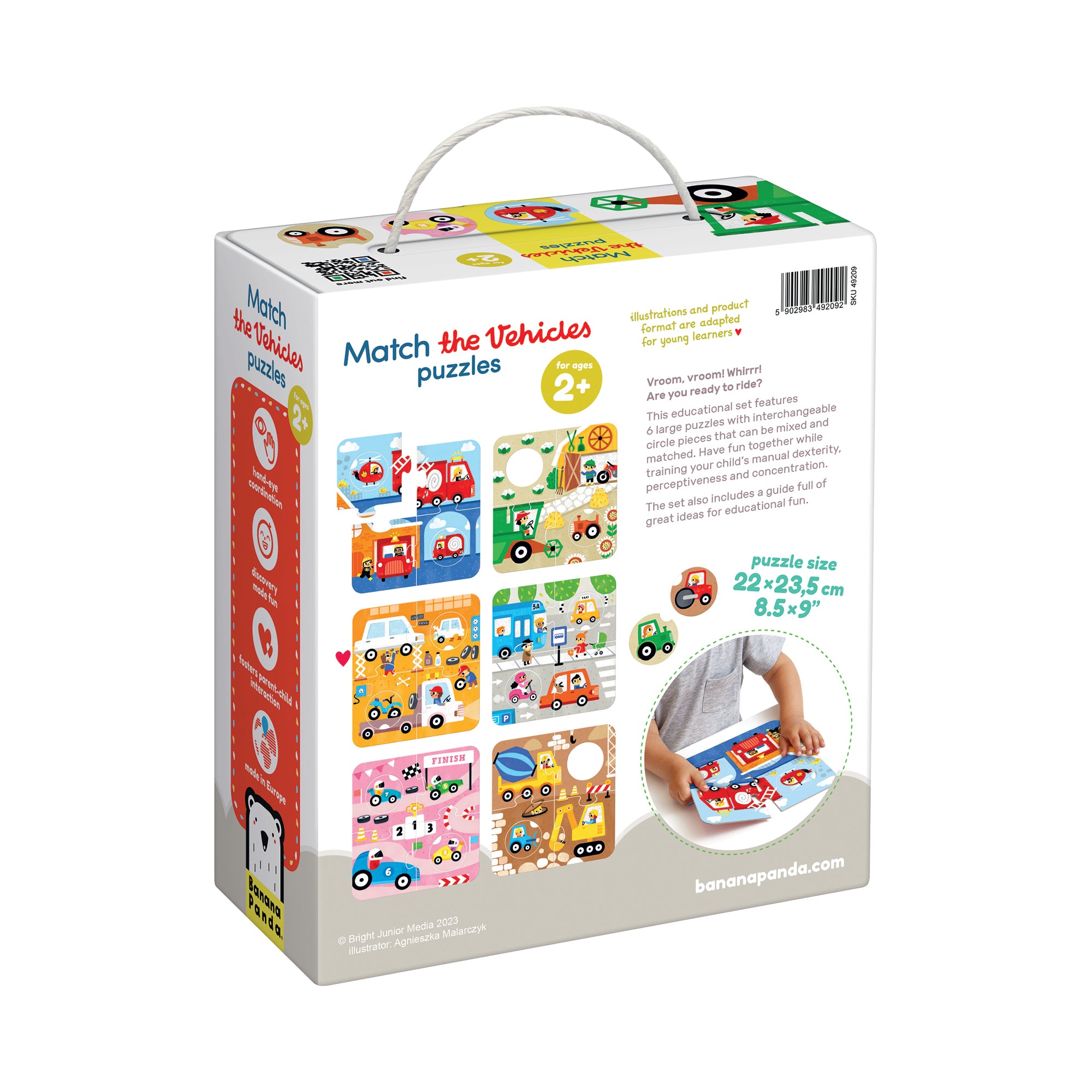 Puzzle Associe les Véhicules - Banana Panda Banana Panda Puzzle Associe les Véhicules - Banana Panda myplayground