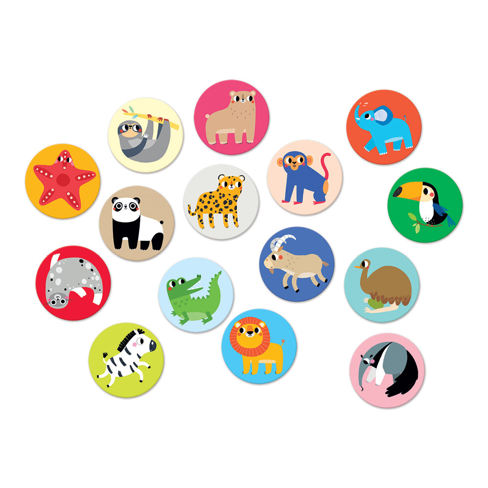 Jeu de Mémoire de Voyage - Animaux Sauvages - Banana Panda Banana Panda Jeu de Mémoire de Voyage - Animaux Sauvages - Banana Panda myplayground