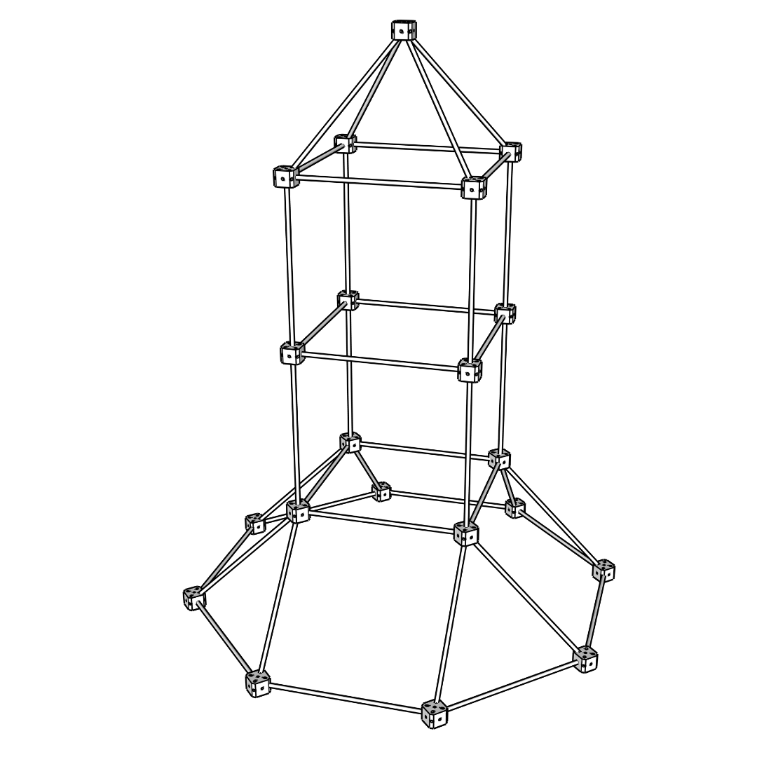 1001 Cabanes – Pack Ecureuil – 72 pièces