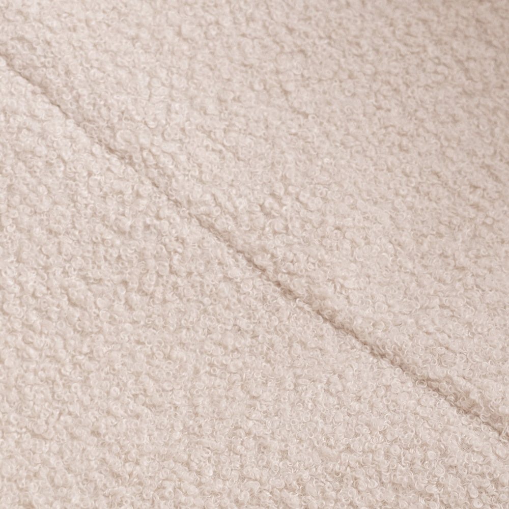 Piscine à balles - ronde 90x30 cm, agneau crème (+ 200 boules or, perle, transparentes) -Plush Nest- Misioo Misioo myplayground