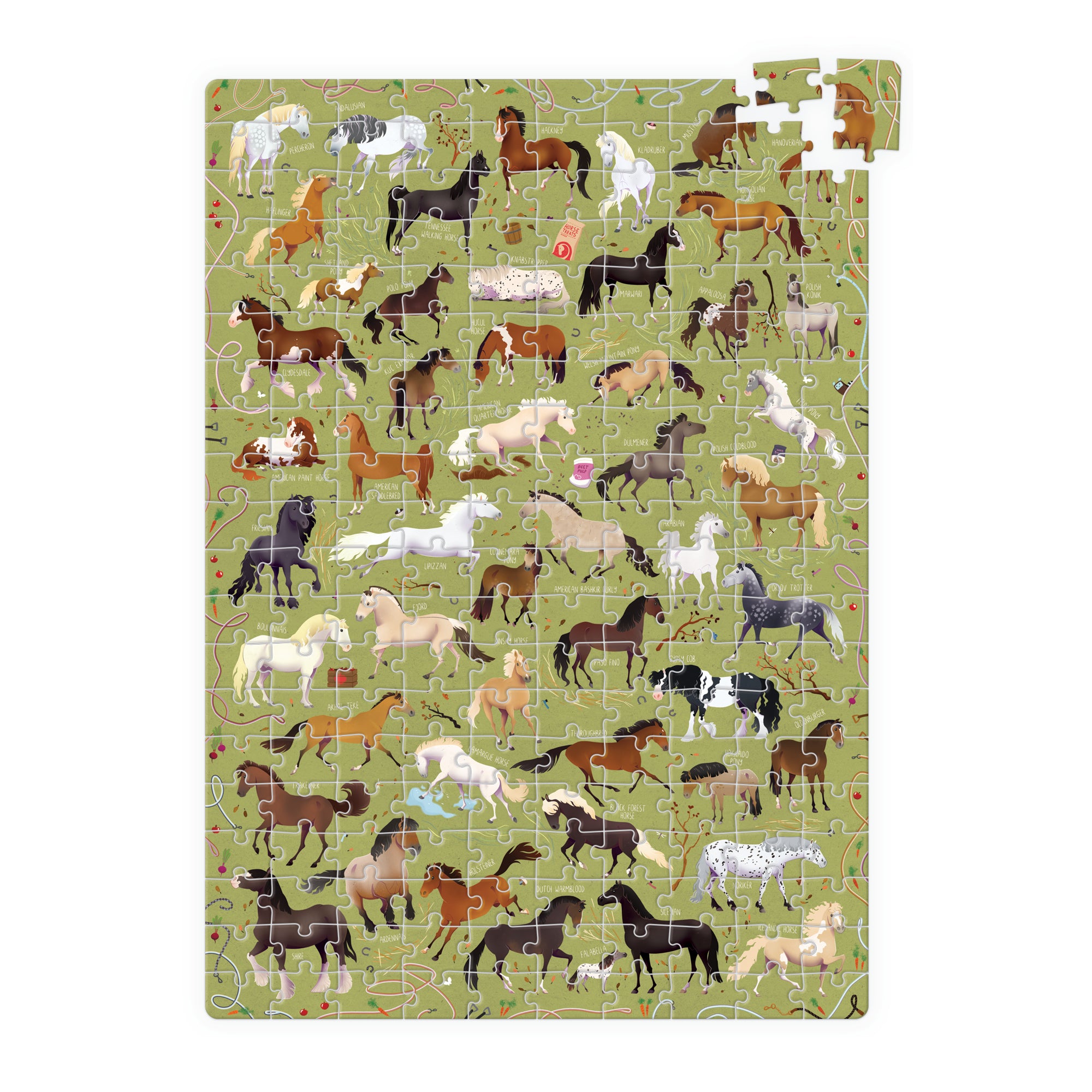 Puzzle Puzzlove Chevaux - Banana Panda Banana Panda Puzzle Puzzlove Chevaux - Banana Panda myplayground