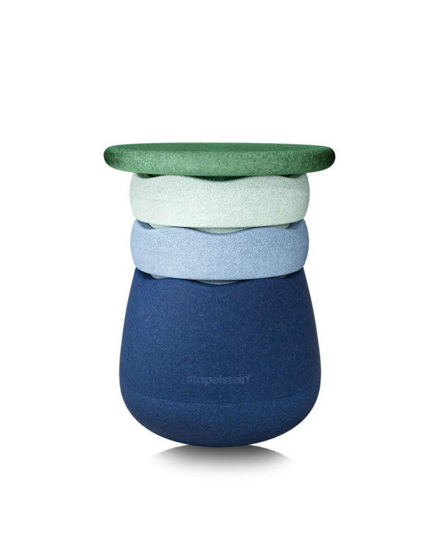 Stapelstein® Dynamic all – Tabouret modulaire pour le mouvement et la concentration à tout âge