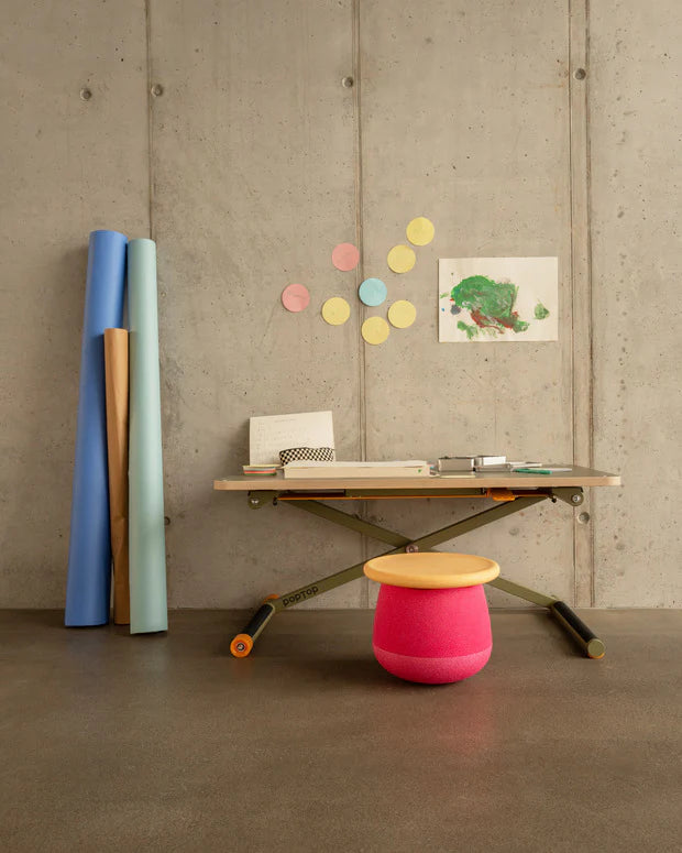 Stapelstein® Dynamic Small – Ensemble tabouret pour enfants favorisant l'équilibre et la motricité dès 3 ans