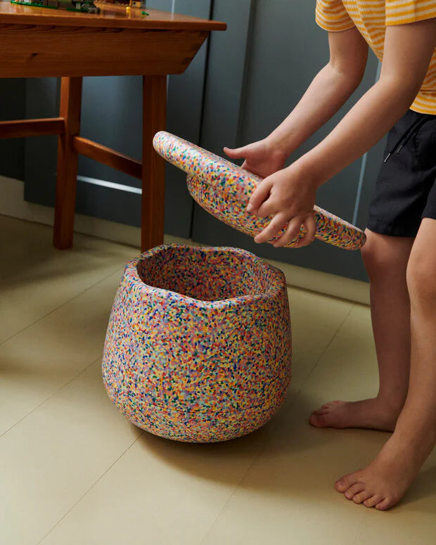 Stapelstein® Dynamic Small – Ensemble tabouret pour enfants favorisant l'équilibre et la motricité dès 3 ans