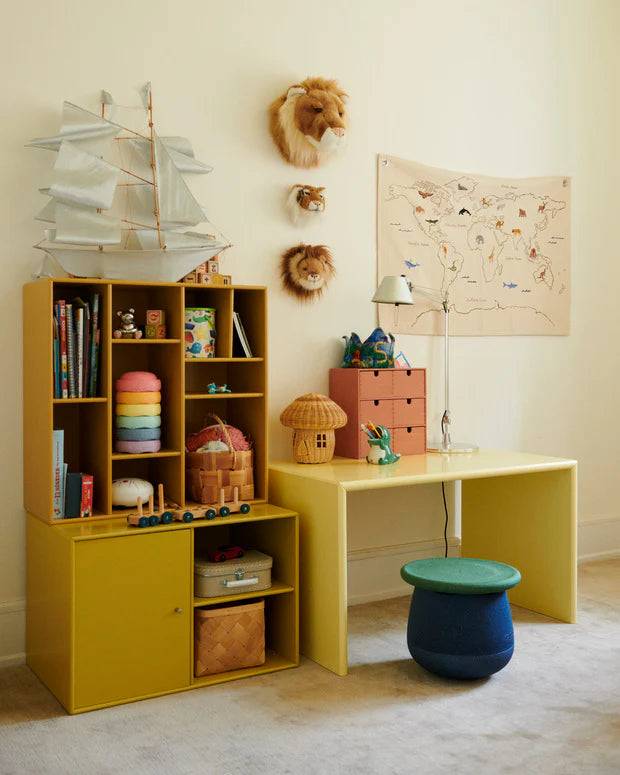 Stapelstein® Dynamic Small – Ensemble tabouret pour enfants favorisant l'équilibre et la motricité dès 3 ans