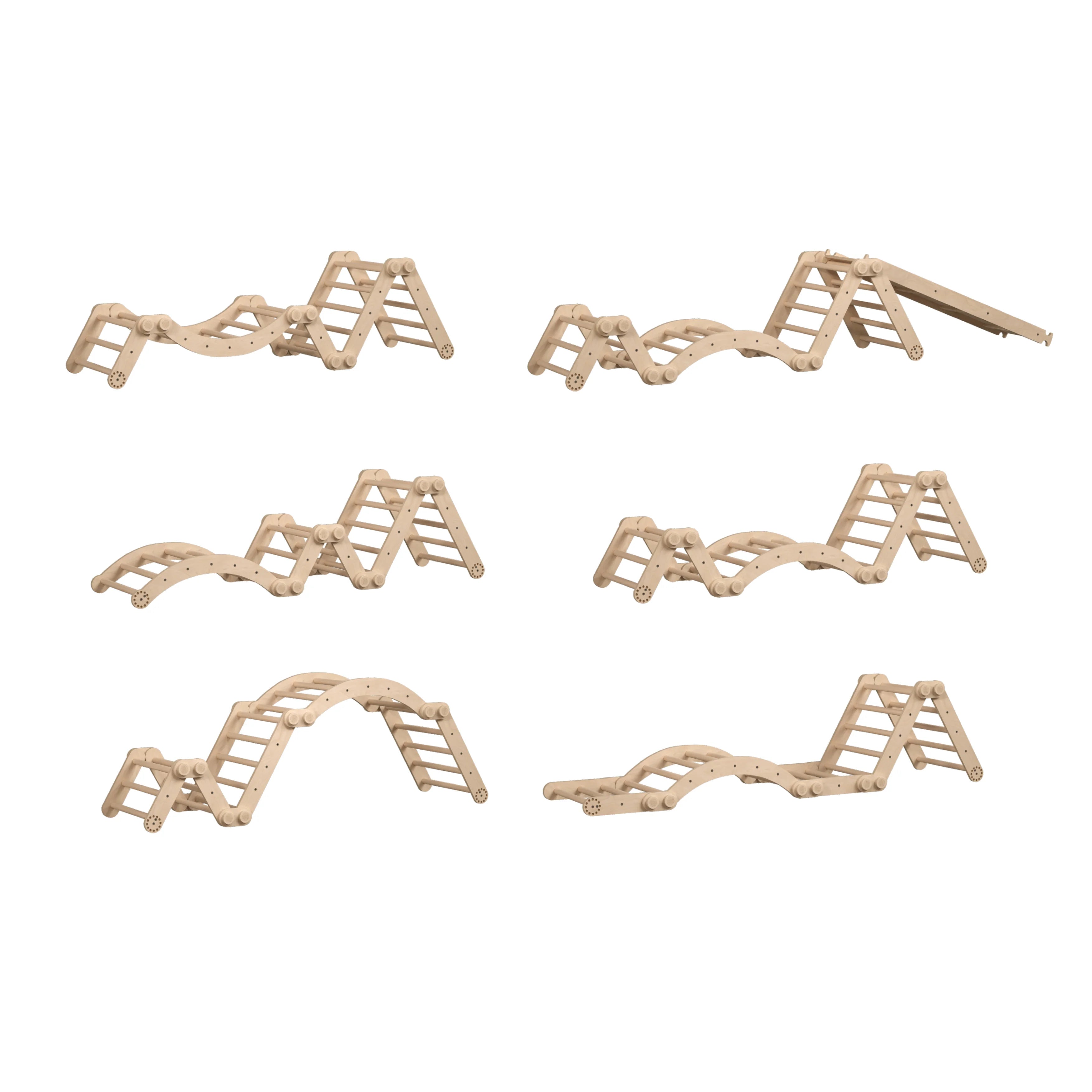 BusyKids - Grand Ensemble d'Escalade Inclinable (set XL avec Rocker + et la planche) Couleurs Arc-en-ciel - Bois Brut (non verni) - 18 à 24 mois BusyKids BusyKids - Grand Ensemble d'Escalade Inclinable (set XL avec Rocker + et la planche) Couleurs Arc-en-ciel - Bois Brut (non verni) - 18 à 24 mois myplayground