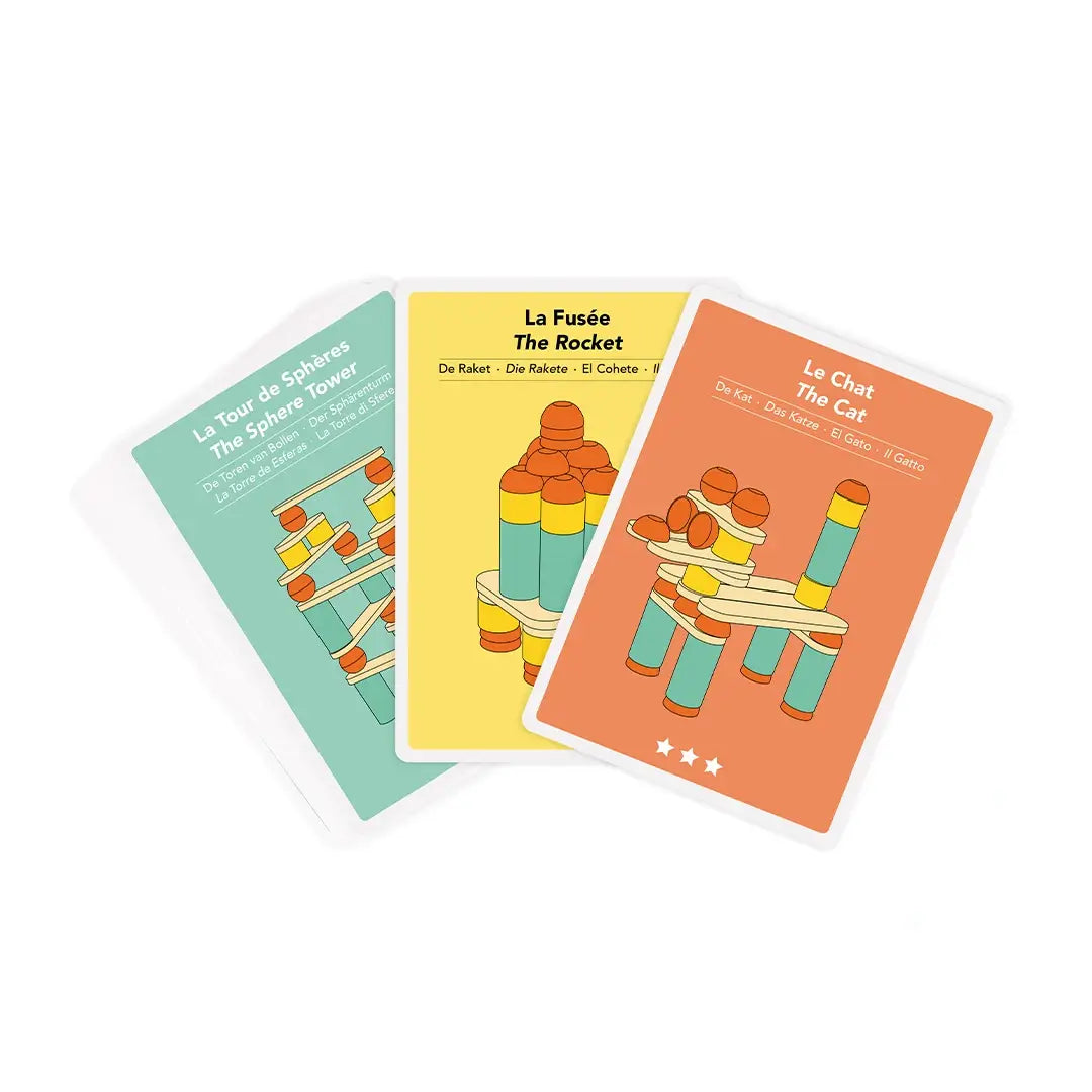 Cartes créatives Stix - Jouet éducatif pour la construction OPPI Cartes créatives Stix - Jouet éducatif pour la construction myplayground
