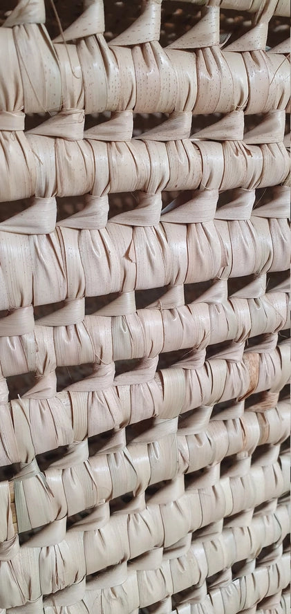Coffre de Rangement en Osier - Feuille de Palmier - Melecraft Melecraft Coffre de Rangement en Osier - Feuille de Palmier - Melecraft myplayground