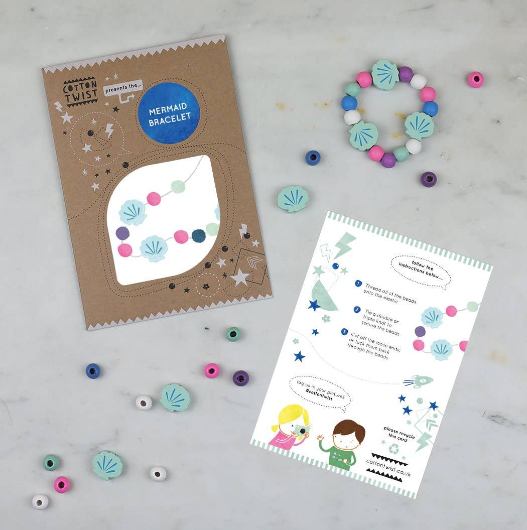 Faites votre propre bracelet sirène Cotton Twist myplayground
