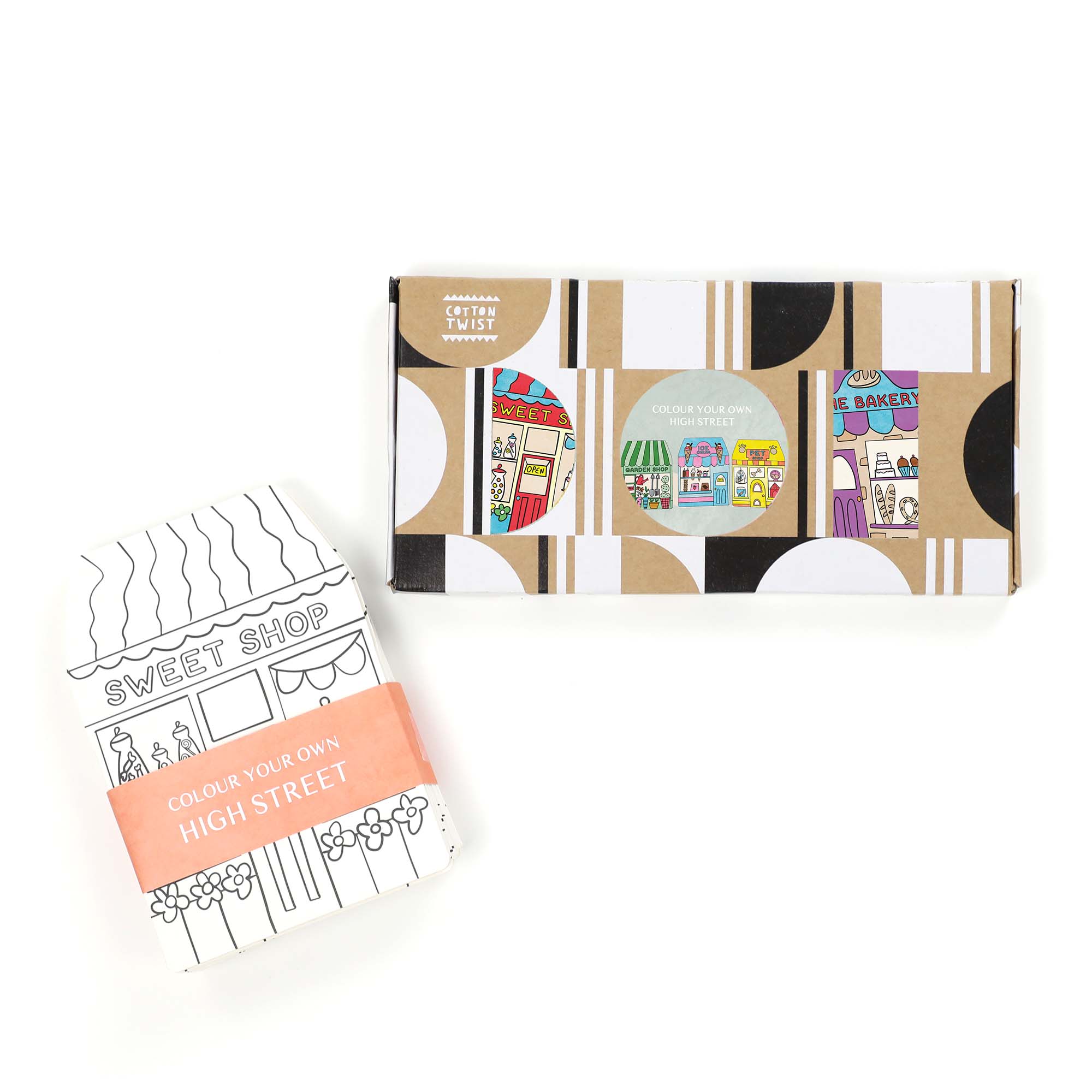 Kit Coloriez votre propre High Street Cotton Twist Kit Coloriez votre propre High Street myplayground